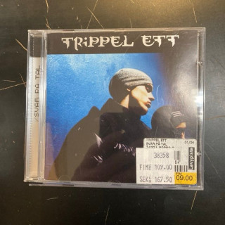 Trippel Ett - Svar på tal CD (M-/M-) -hip hop-